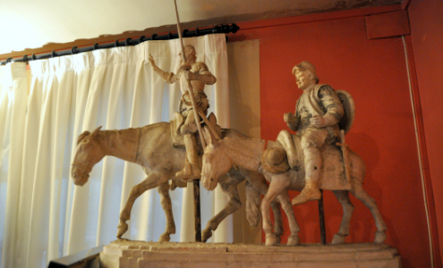 Don Quijote, Sancho y Rinconete
